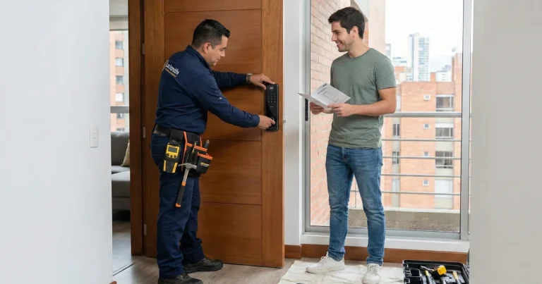 Cómo encontrar un buen instalador de cerradura digital en Bogotá